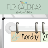 Flip Calendar - Boho Neutrals Colour Scheme