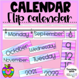Flip Calendar | Calendar Cards Set