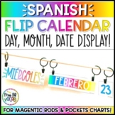 Flip Calendar Cards in SPANISH