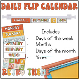 Flip Calendar Daily Retro Theme