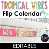 Flip Calendar - Tropical Vibes