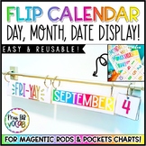 Flip Calendar and Pocket Chart Calendar Cards