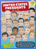Flip-Flap's: US Presidents 25-46 (K-6th Grades)