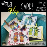 Flip Flop Cards for Middle and High School #EOYGiftsforBigKids