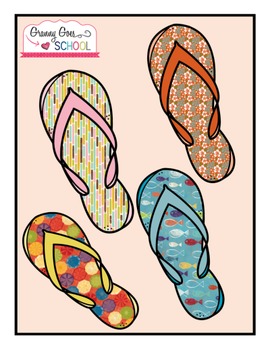 Preview of Flip Flop Freebie! Set 2