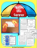 Flip Flop Into Summer ( A summer craftivity!)
