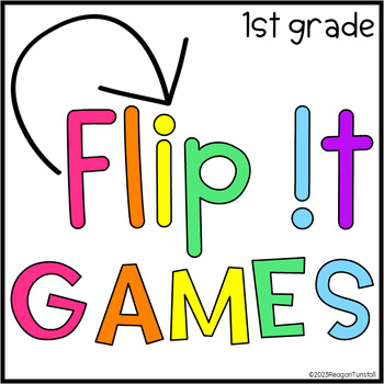 Preview of Flip It Math Games First Grade
