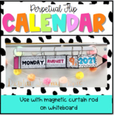 Flip Perpetual Calendar Speckled BRIGHTS- for use with mag