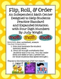 Flip, Roll, and Order: Expanded and Standard Form with 4 Digits