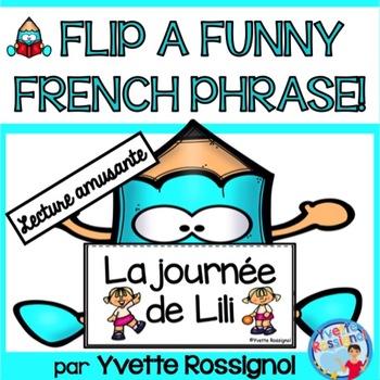 Preview of Lecture | Les actions français | French Reading with Flip Book
