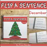Silly Sentences Writing December - Fun Monthly Themed Flip