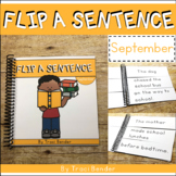 Silly Sentences Writing September - Fun Monthly Themed Fli