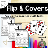 Flip and Cover Math Fact Practice.  Addition, Subtraction,