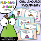 Flip and Share: Oral Language & Vocabulary! PowerPoint Slides |