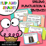 Flip and Share: Spelling, Punctuation and Sentences! Power