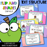Flip and Share: Text Structure! PowerPoint Slides | Editab
