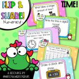 Flip and Share: Time! PowerPoint Slides | With Editable Fe
