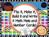 Flip it, Build it, Make it, and Write it Interactive Math Mats