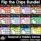 Flip the Chips Addition Math Game Holiday and Seasonal Gro