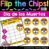 Flip the Chips Day of the Dead Addition Math Game Center Activity