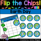 Flip the Chips Earth Day Addition Math Game Center Activity