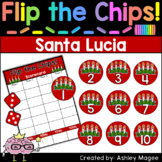 Flip the Chips Santa Lucia Math Game