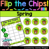 Flip the Chips Spring Addition Math Game Center Activity