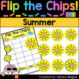 Flip the Chips Summer Addition Math Game Center Activity