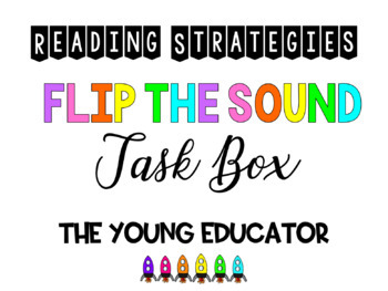 Preview of Flip the Sound Reading Strategy - READING BOOSTER PACK 8/12