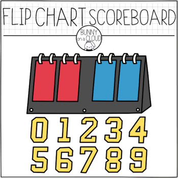 Flip Chart Scoreboard