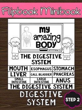 Preview of Flipbook / Minibook : The Digestive System : Step 2 - Learn the Process