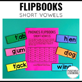 Flipbooks Phonics Short Vowels Free