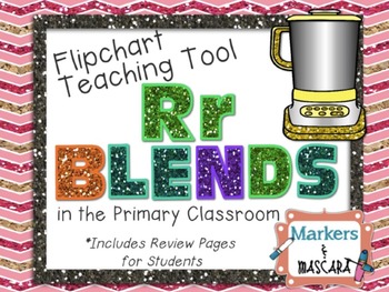 Preview of Flipchart - Teaching Tool - Rr Blends (Review Pages Included)