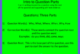 Flipchart teaching and practicing short answer and extende