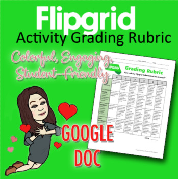Preview of Flipgrid Activity Grading Rubric (Google Doc)