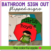 Flipped Bathroom Signs