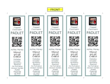 Preview of Flipped Classroom Bookmark