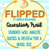 Flipped Novel Review Question Trail - Loop - Self-Grading Game