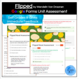 Flipped Test - Google Forms Novel Assessment/Test