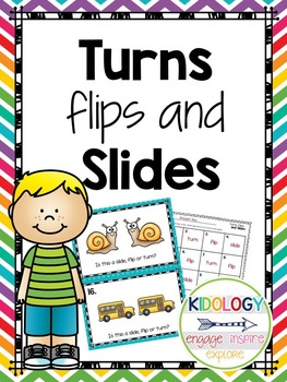 Flips, Turns and Slides Activities, Printables and Task Cards | TpT