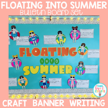Preview of Floating Into Summer Bulletin Board Set