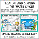 Floating and Sinking and The Water Cycle, Science Unit Bundle
