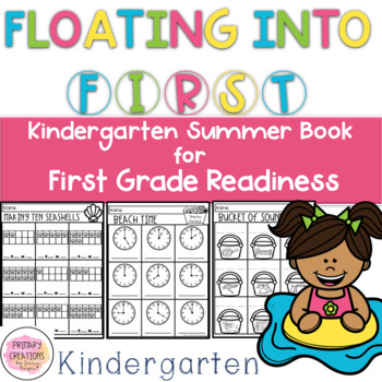 Preview of Floating into First - Kindergarten Summer Packet