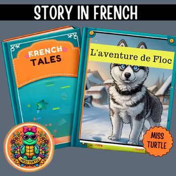 Preview of Reading comprehension  Floc et la Grande Aventure (2024) Short Stories French La