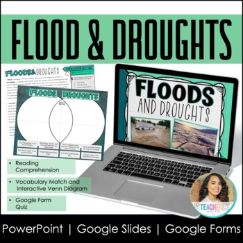 Preview of Flood and Drought DIGITAL Activities | PowerPoint + Google Slides + Google Form