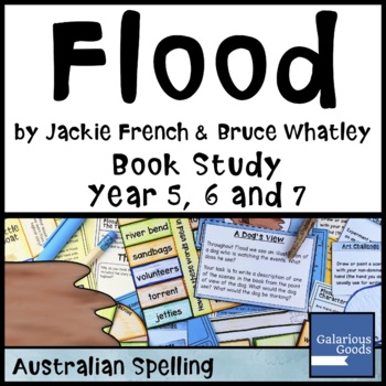 Preview of Flood by Jackie French and Bruce Whatley - Book Study