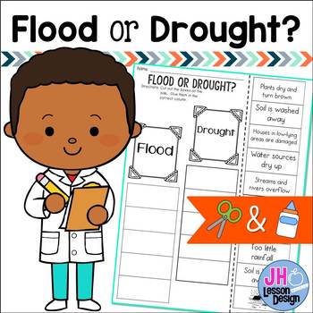 Preview of Flood or Drought? Cut and Paste Sorting Activity