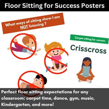 Preview of Floor Sitting for Success