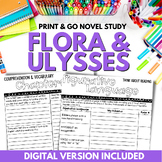 Flora and Ulysses Novel Study - Chapter Questions, Reading
