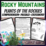 Rocky Mountains Plants and Flower Passage, Comprehension W